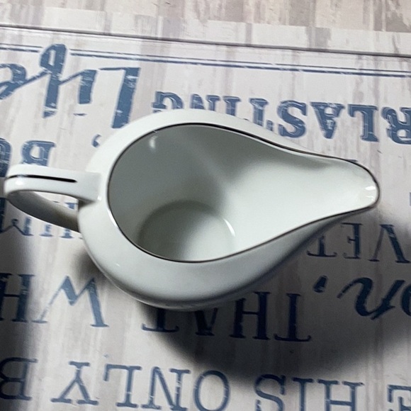 Platinum Wheat Fine China Vintage 3 Piece Set Gravy Boat Creamer & Fruit Bowl - Picture 10 of 11